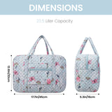 Airplane Approved Quilted Duffle Bags For Women
