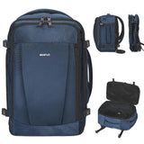 Carry on Travel Backpack for Men, Airline Approved 18x14x8 Spirit Airlines Personal Item Bag, 13 Pockets Casual Daypack, Waterproof Gym Backpacks 30L