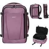 Carry on Travel Backpack for Men, Airline Approved 18x14x8 Spirit Airlines Personal Item Bag, 13 Pockets Casual Daypack, Waterproof Gym Backpacks 30L
