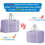 Narwey 3112 Foldable Duffel Bag Tote with Shoulder Strap (For Spirit Airlines)