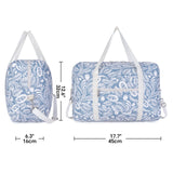 Narwey 3112 Foldable Duffel Bag Tote with Shoulder Strap (For Spirit Airlines)