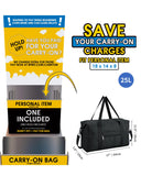 NW0320701 Foldable Duffle Bag For Spirit Airlines Personal Item Bag