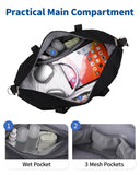 NW0330901 - Narwey Carry on luaggage 22x14x9 Airlines Approved Foldable Carry on Bag Travel Duffel Packable Duffle with Wet Pocket Overnight for Women and Men 40L