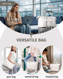 Narwey for Ryanair Cabin Bag 40x30x20 Underseat Foldable Travel Duffel Ryan Air Hospital Bag Carry on Hand Luggage Holdall Tote Weekend Overnight Bag for Women and Men 20L
