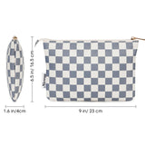 NARWEY Vegan Leather Travel Makeup Pouch - NW5808