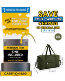 NW0320701 Foldable Duffle Bag For Spirit Airlines Personal Item Bag