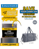 NW0320701 Foldable Duffle Bag For Spirit Airlines Personal Item Bag