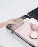 Narwey Quilted Puffy Padded Toiletry Makeup Bag
