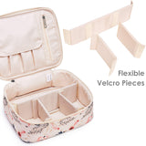 Narwey Travel Large Cosmetic Case Makeup Bag