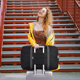 Foldable Travel Duffel Bag Carry on Luggage With Shoulder Strap