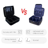 Narwey Travel Large Cosmetic Case Makeup Bag
