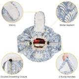 Barrel Drawstring Toiletry Makeup Bag