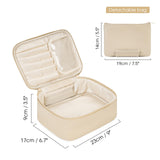 Narwey Vegan Leather Makeup Cosmetic Case Set (2 PCS)