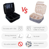 Narwey Travel Large Cosmetic Case Makeup Bag