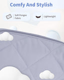 Narwey Quilted Puffy Padded Toiletry Makeup Bag