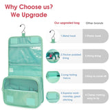 Hanging Travel Toiletry Make up Organizer Bag Pure Color