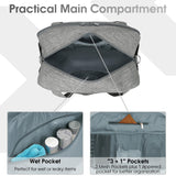 Weekender Carry on Bag with Wet Pocket