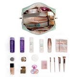 Narwey 5248 Travel Cosmetic Organizer Vegan Leather Makeup Bag For Women