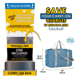 Narwey Airlines Approved Carry on Duffel Bag