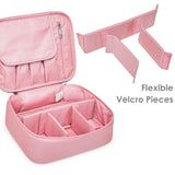 Narwey Travel Large Cosmetic Case Makeup Bag