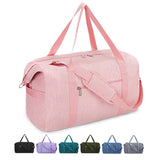 NW0330901 - Narwey Carry on luaggage 22x14x9 Airlines Approved Foldable Carry on Bag Travel Duffel Packable Duffle with Wet Pocket Overnight for Women and Men 40L