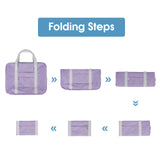 Foldable Travel Duffel Bag Carry on Luggage With Shoulder Strap