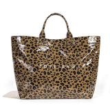 PVC Tote Bag for Women Clear Plastic Handbag Large Work