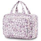 Narwey Hanging Floral Toiletry Bag for Women Travel Makeup Bag Organizer Toiletries Bag