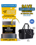 NW3305 Travel Duffel With Wet Pocket For Spirit Airlines