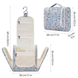 Hanging Toiletry Makeup Bag Dry Wet Separation - NW5204