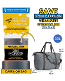 NW3305 Travel Duffel With Wet Pocket For Spirit Airlines