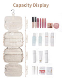 Hanging Toiletry Makeup Bag for Travel Checkered