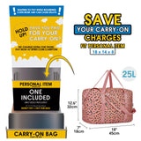 Narwey Airlines Approved Carry on Duffel Bag