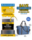 NW3305 Travel Duffel With Wet Pocket For Spirit Airlines
