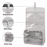Narwey 18011114 Hanging TSA Approved Waterproof Cosmetic Makeup Pouch Travel Toiletry Bag for Women and Girls